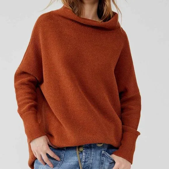 Free people shop ottoman ribbed sweater